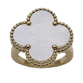 Van Cleef & Arpels-Van Cleef & Arpels Magic Alhambra Women's Ring-Golden