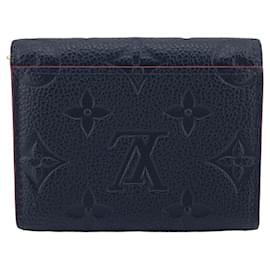 Louis Vuitton-Louis Vuitton M58880 Portefeuille Zoe Compact-Bleu Marine