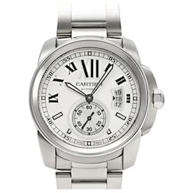 Cartier-Cartier Calibre Deux W7100015 Silver Dial Men's Watch-Other