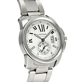 Cartier-Cartier Calibre Deux W7100015 Silver Dial Men's Watch-Other