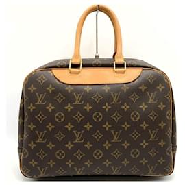 Louis Vuitton-Louis Vuitton Deauville Handbag-Brown