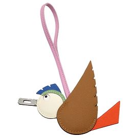 Hermès Hermes Birdie Kelly Plate Keyring Other