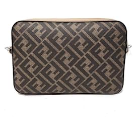 Fendi-Fendi Diagonal Camera Bag-Brown