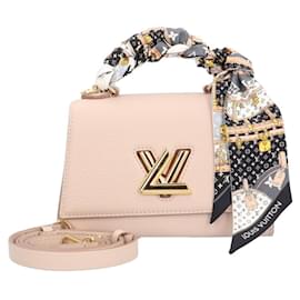 Louis Vuitton-Louis Vuitton Twist One Handle BB Shoulder Bag-Beige,Grey