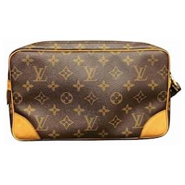 Louis Vuitton-Louis Vuitton Monogram Marly Dragonne Clutch Bag-Monogram