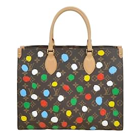 Louis Vuitton-Sac à main Louis Vuitton Sac à épaule LV x YK Yayoi Kusama-Marron,Multicolore