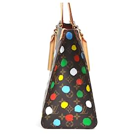 Louis Vuitton-Louis Vuitton Handbag Shoulder Bag LV x YK Yayoi Kusama-Brown,Multiple colors