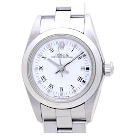 Rolex-Rolex Oyster Perpetual 76080 Stainless Steel Ladies Watch-Other