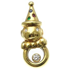Spilla Pupazzo di Neve Chopard 90/2190 D'oro