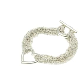 Tiffany & Co-Tiffany Heart Toggle Bracelet-Silvery