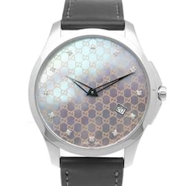 Gucci-Gucci G Timeless Quartz Wristwatch-Black,Silvery
