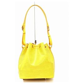 Louis Vuitton-Bolsa de Ombro Louis Vuitton Epi Petit Noé Tassili Amarelo-Outro