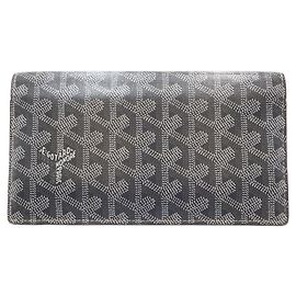 Cartera Larga Goyard en Gris Castaño