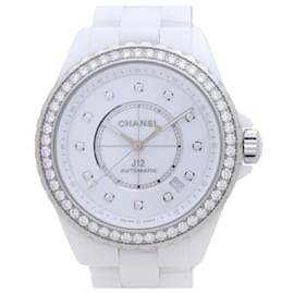 Chanel-Chanel J12 Diamond Bezel Men's Wristwatch-Other