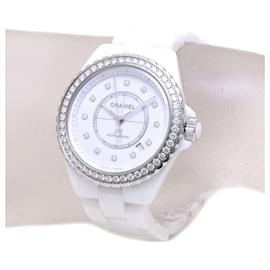 Chanel-Chanel J12 Diamond Bezel Men's Wristwatch-Other