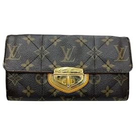 Louis Vuitton-Louis Vuitton Portefeuille Sarah Monogram Etoile Long Wallet-Brown