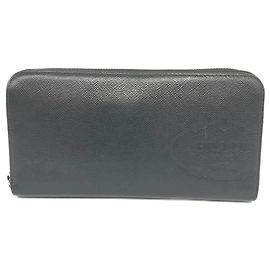 Cartera larga de cuero Saffiano Prada Negro
