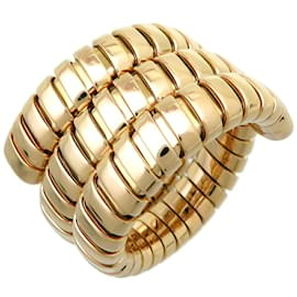 Bulgari-Bvlgari Tubogas Ladies Ring in Yellow Gold-Golden