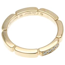 Cartier-Anel de diamante Cartier Maillon Panthère 4P-Dourado