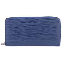 Louis Vuitton-Louis Vuitton Indigo Blue Long Wallet-Blue