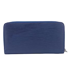 Louis Vuitton-Louis Vuitton Indigo Blue Long Wallet-Blue