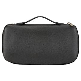 Louis Vuitton-Louis Vuitton Taiga Organizer Atoll Round Long Wallet-Black,Grey