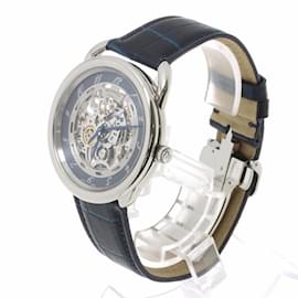 Hermès-Hermes HERMES Arceau AR6 710 Men's Watch-Silvery