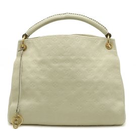 Artsy MM Schultertasche aus Monogram Empreinte von Louis Vuitton Weiß