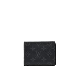 Louis Vuitton-Louis Vuitton Monogram Eclipse Bi-fold Wallet-Black