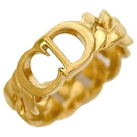 Bague en or plaqué Christian Dior Autre