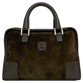 Loewe-Bolsa Loewe Amazona 28 marrom-Marrom