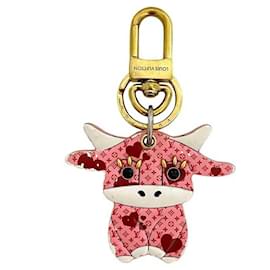 Louis Vuitton-Louis Vuitton Monogram Keyring-Pink,Other,Monogram
