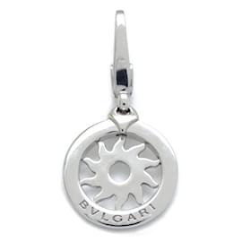 Bulgari-Bvlgari Tondo Sun Charm Pendant in 18K White Gold-Other