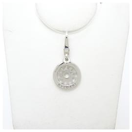 Bulgari-Bvlgari Tondo Sun Charm Pendant in 18K White Gold-Other