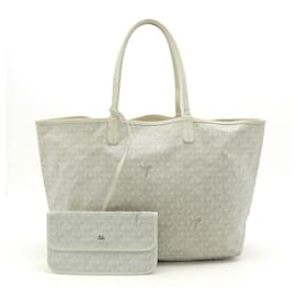 Goyard-Goyard Saint Louis PM Tote Bag-Brown,White