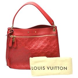 Borsa Spontini in Monogram Empreinte Louis Vuitton Rosso