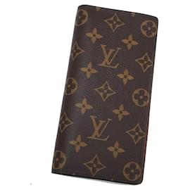 Louis Vuitton-Louis Vuitton Monogram Portefeuille Brazza Bi-fold Long Wallet-Monogram