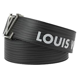 Louis Vuitton-Louis Vuitton LV Initial 40MM Reversible Belt-Black