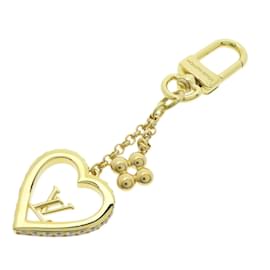 Louis Vuitton-Louis Vuitton M01703 My LV Love Keychain-Golden