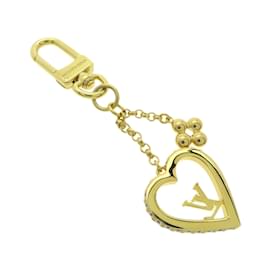 Louis Vuitton-Louis Vuitton M01703 My LV Love Keychain-Golden