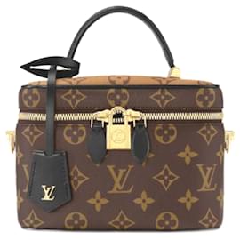 Louis Vuitton-Louis Vuitton Monogram Shoulder Bag-Brown,Monogram