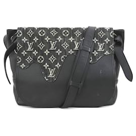 Louis Vuitton-Louis Vuitton Shoulder Bag NIGO Collaboration-Black