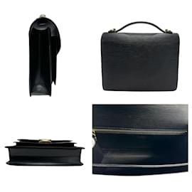 Louis Vuitton-Louis Vuitton Epi Monceau Handbag-Black