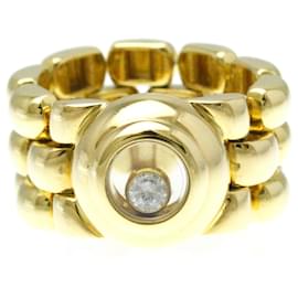 Chopard-Bague en or jaune Chopard Happy Diamond 82/2638-Doré