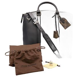 Louis Vuitton Lockit Cuir Ombre Handtasche Schwarz