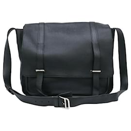 Hermès-Hermes Steve Bussas 35 Shoulder Bag-Black