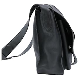 Hermès-Hermes Steve Bussas 35 Shoulder Bag-Black