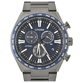 Citizens of Humanity-Citizen Attesa Act Line Black Titanium Series Wristwatch-Other