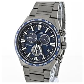 Citizens of Humanity-Citizen Attesa Act Line Black Titanium Series Wristwatch-Other