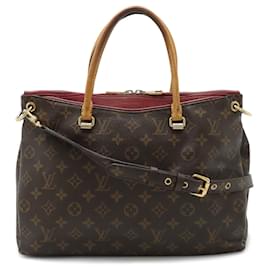 Louis Vuitton-Louis Vuitton Monogram Pallas Handbag Tote Bag-Other